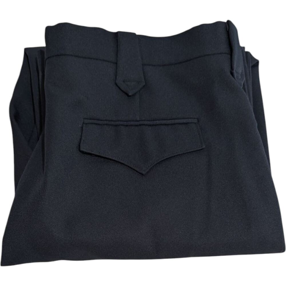 Circle S Western Wear Pants Mens 38 Navy Blue Ranch Dress Size 38 38x30